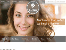 Tablet Screenshot of edika.com